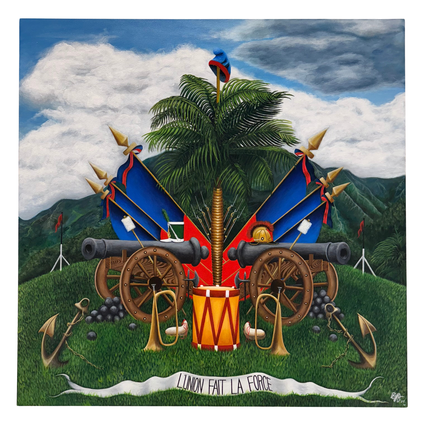 Blason Ayisyen An (Haiti’s Coat of Arms)